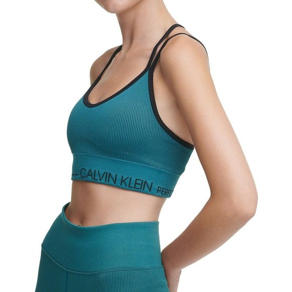 SOLD!NWT! Calvin Klein Performance Sz S Cross-Back - Picture 2 of 6